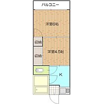 五十嵐ハイツ 202 ｜ 石川県金沢市西念３丁目17-23（賃貸アパート2K・2階・29.16㎡） その2