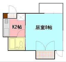 ハイムタテノ 303 ｜ 石川県金沢市笠舞２丁目1-32（賃貸マンション1K・3階・21.94㎡） その2