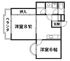 サンハイツ小栗栖II  ｜ 京都府京都市伏見区小栗栖小阪町（賃貸マンション2LDK・3階・40.00㎡） その2