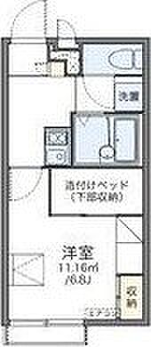 レオパレス嵯峨野 ｜京都府京都市右京区嵯峨野六反田町(賃貸アパート1K・1階・20.28㎡)の写真 その2