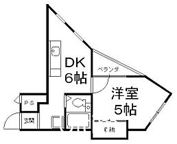 シャトレカルマン  ｜ 京都府京都市伏見区桃山町丹後（賃貸マンション1DK・4階・26.90㎡） その2