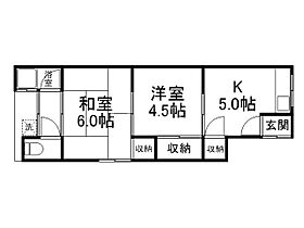 向島善阿弥町住宅  ｜ 京都府京都市伏見区向島善阿弥町（賃貸アパート2K・1階・39.50㎡） その1