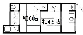 宮本ハイツ  ｜ 京都府京都市伏見区向島二ノ丸町（賃貸アパート2K・2階・32.24㎡） その2