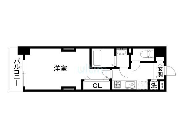 Luxe京都西大路 ｜京都府京都市南区吉祥院三ノ宮西町(賃貸マンション1K・1階・26.10㎡)の写真 その2