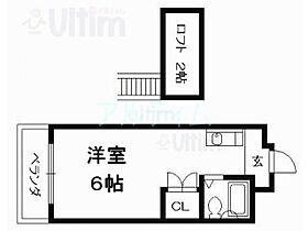 メゾン光洋  ｜ 京都府京都市東山区今熊野阿弥陀ケ峯町（賃貸マンション1R・2階・20.52㎡） その2