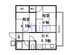 マンションみどり  ｜ 京都府京都市伏見区桃山町泰長老（賃貸アパート2K・1階・30.00㎡） その2