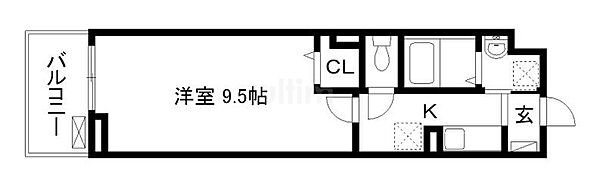 アビタシオン吉祥院 ｜京都府京都市南区吉祥院稲葉町(賃貸アパート1K・2階・29.55㎡)の写真 その2