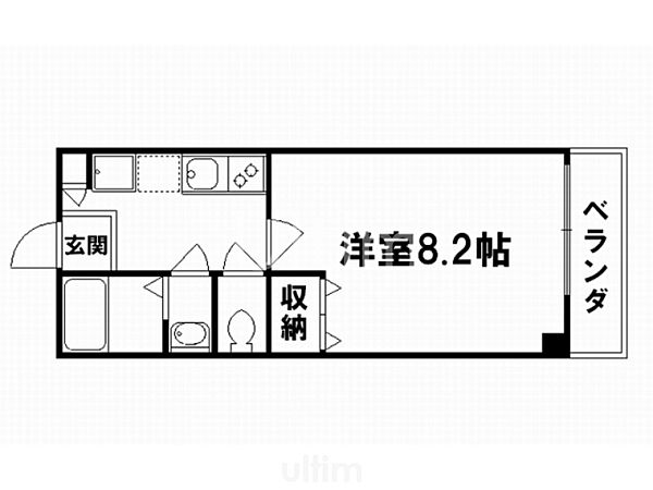 フラッティ今小路 ｜京都府京都市上京区末之口町(賃貸マンション1K・1階・23.00㎡)の写真 その2