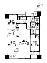 パラドール太秦丸太町通  ｜ 京都府京都市右京区太秦中筋町（賃貸マンション3LDK・3階・67.58㎡） その2