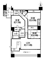 アンビエント京都駅前  ｜ 京都府京都市下京区北不動堂町（賃貸マンション3LDK・11階・90.48㎡） その2