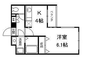 サザン桃山御陵  ｜ 京都府京都市伏見区京町４丁目（賃貸マンション1K・3階・24.00㎡） その2