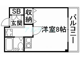 フラッツ本町月ノ輪  ｜ 京都府京都市東山区本町１８丁目（賃貸マンション1K・3階・20.70㎡） その2