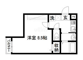 パークサイド梅小路  ｜ 京都府京都市下京区花畑町（賃貸マンション1K・3階・22.90㎡） その2