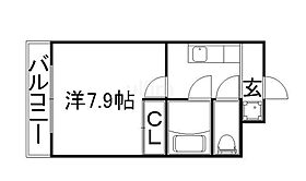 メディナ東寺  ｜ 京都府京都市南区西九条開ケ町（賃貸マンション1K・4階・23.08㎡） その2