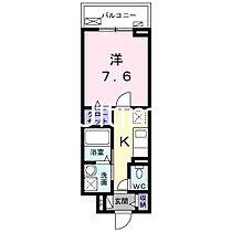 フロレゾン  ｜ 京都府京都市伏見区竹田北三ツ杭町（賃貸マンション1K・1階・28.64㎡） その2