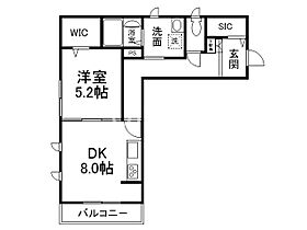 サクラスコート  ｜ 京都府京都市右京区太秦安井水戸田町（賃貸アパート1DK・1階・41.82㎡） その2