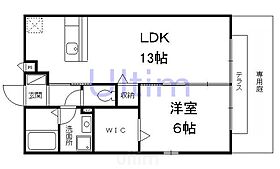 Grand chariot  ｜ 京都府京都市伏見区向島吹田河原町（賃貸アパート1LDK・1階・45.04㎡） その2