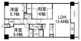 グランK’s  ｜ 京都府宇治市伊勢田町大谷（賃貸マンション3LDK・2階・67.96㎡） その2