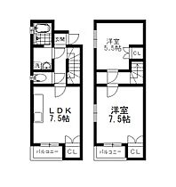 アルカス二条  ｜ 京都府京都市中京区聚楽廻南町（賃貸マンション2LDK・5階・24.41㎡） その2