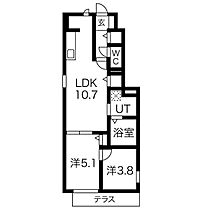 セジュール嵯峨鳥居本  ｜ 京都府京都市右京区嵯峨鳥居本北代町（賃貸アパート2LDK・1階・45.83㎡） その2