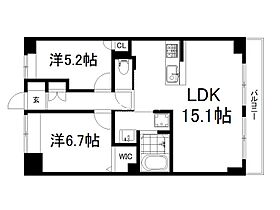 グリーンサム大久保  ｜ 京都府宇治市大久保町久保（賃貸マンション2LDK・1階・60.14㎡） その2