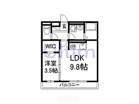 セジュールモンド  ｜ 京都府宇治市広野町西裏（賃貸アパート1LDK・1階・35.10㎡） その2