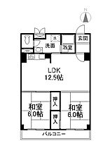 京都二条ハイツ  ｜ 京都府京都市上京区西丸太町（賃貸マンション2LDK・5階・55.88㎡） その1