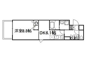 アスヴェル京都市役所前III  ｜ 京都府京都市中京区達磨町（賃貸マンション1DK・2階・37.36㎡） その2