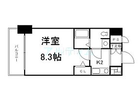 リーガル京都河原町五条  ｜ 京都府京都市下京区本塩竈町（賃貸マンション1K・3階・26.28㎡） その2