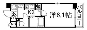 エステムコート京都烏丸II  ｜ 京都府京都市中京区龍池町（賃貸マンション1K・5階・18.94㎡） その2