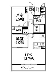 仮称）中島様マンション 3階1SLDKの間取り