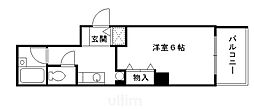 アーバンカワキ 1Kの間取図画像