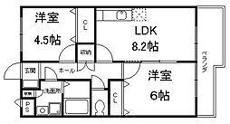 グランドール広野II番館 1階