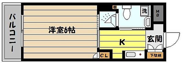 兵庫県神戸市東灘区御影石町３丁目(賃貸マンション1K・4階・18.31㎡)の写真 その2