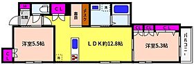 兵庫県神戸市東灘区御影中町７丁目（賃貸マンション2LDK・1階・62.12㎡） その2