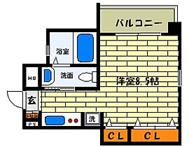 兵庫県神戸市東灘区深江本町３丁目（賃貸マンション1K・8階・23.10㎡） その2