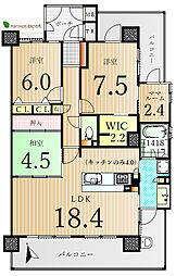 間取図画像 3SLDK