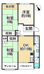 東園田団地5号棟