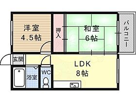 香川マンション  ｜ 大阪府富田林市平町１丁目（賃貸アパート2LDK・2階・40.00㎡） その2