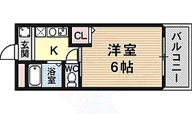 ルミネスハウス山下  ｜ 大阪府柏原市安堂町（賃貸マンション1K・2階・18.00㎡） その2