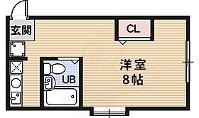 シャトレーM  ｜ 大阪府羽曳野市誉田２丁目（賃貸マンション1R・3階・21.00㎡） その2