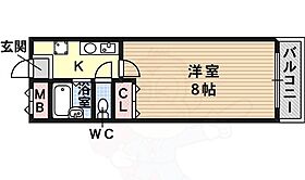 トレイズ1 304 ｜ 大阪府藤井寺市野中５丁目（賃貸マンション1K・3階・24.00㎡） その2