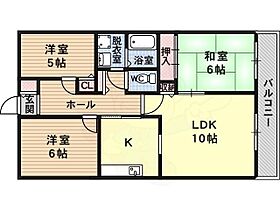 パークレジデンス  ｜ 大阪府羽曳野市伊賀５丁目2番7号（賃貸マンション3LDK・2階・65.25㎡） その2