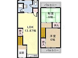 🉐敷金礼金0円！🉐船橋町テラスハウス