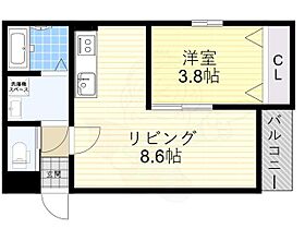 ALEGRIA道明寺  ｜ 大阪府藤井寺市道明寺５丁目（賃貸アパート1LDK・3階・30.78㎡） その2