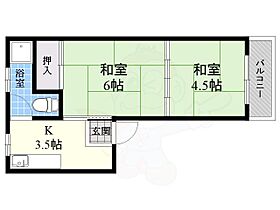 三和マンション  ｜ 大阪府羽曳野市栄町（賃貸マンション2K・2階・30.00㎡） その2