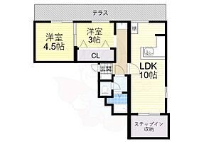 伊藤マンション  ｜ 大阪府八尾市東山本新町２丁目（賃貸マンション2LDK・1階・41.00㎡） その2