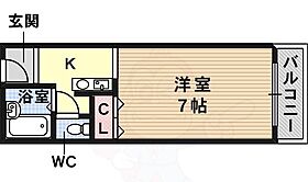 さんさん軽里 603 ｜ 大阪府羽曳野市西浦１丁目（賃貸マンション1K・5階・18.00㎡） その2