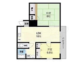 AKINAハイツ2  ｜ 大阪府羽曳野市高鷲７丁目（賃貸アパート2LDK・2階・52.10㎡） その2