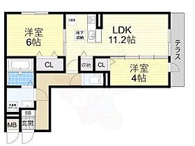 RIHITO八尾 D棟  ｜ 大阪府八尾市弓削町南２丁目124番1号（賃貸アパート2LDK・1階・52.66㎡） その2